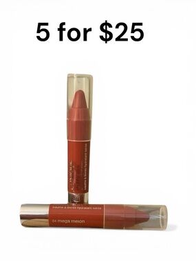 Clinique Chubby Stick Moisturizering Lip Balm Travel size- MEGA MELON